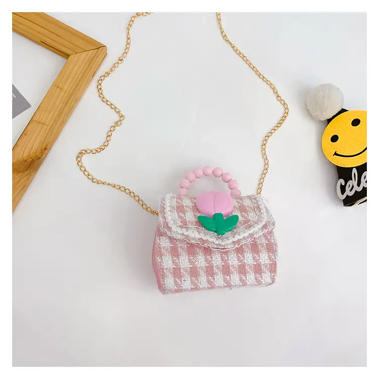 New Kids' Trendy Pearl Handbag Crossbody Bag