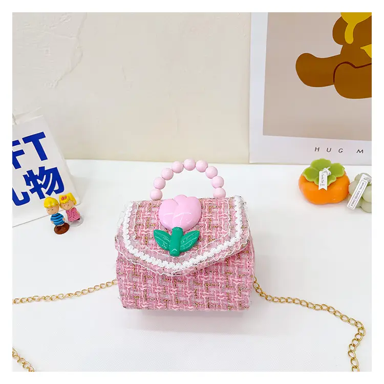 New Kids' Trendy Pearl Handbag Crossbody Bag