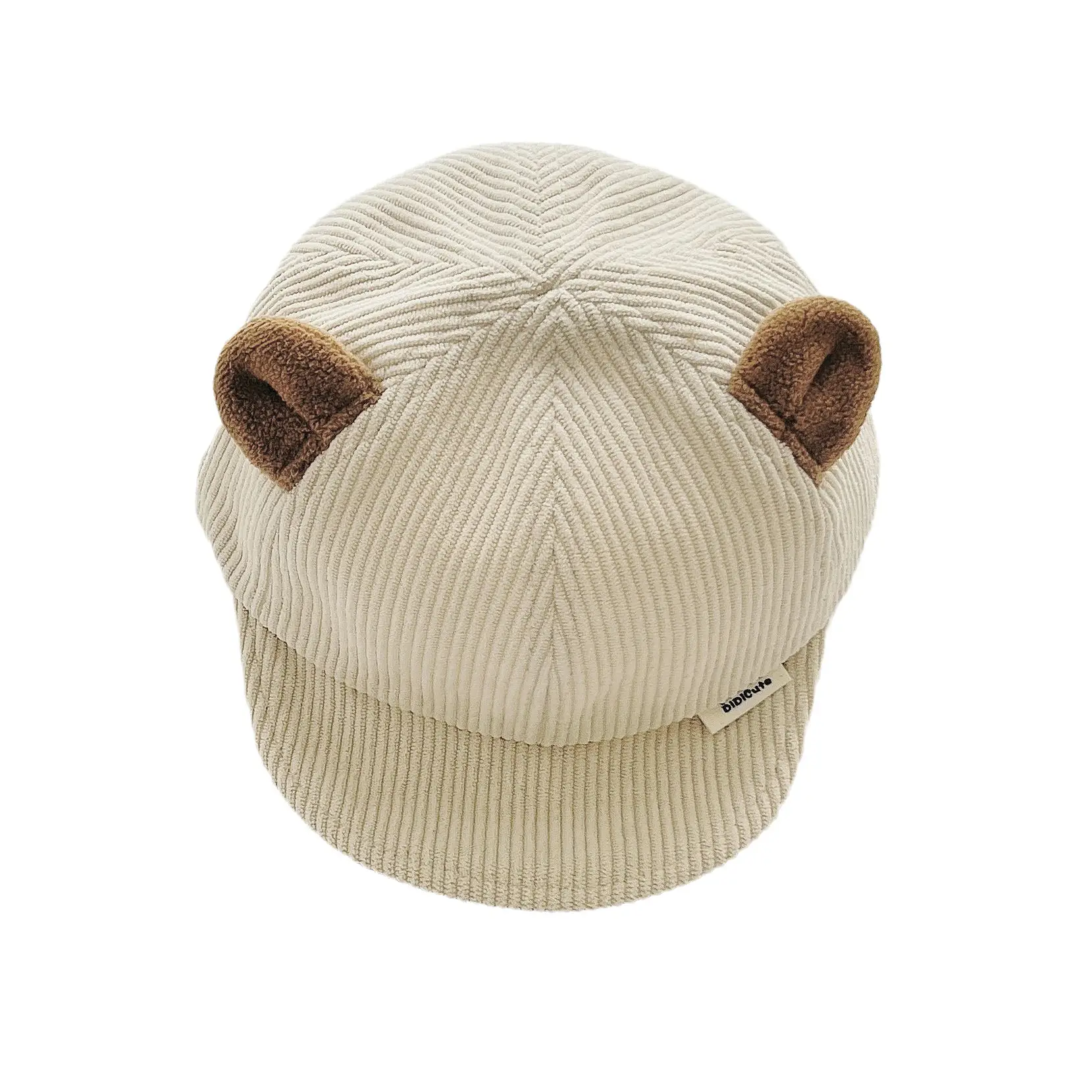 Baby Hat Brown Bear Ears 2025 Winter Ins - Image 8