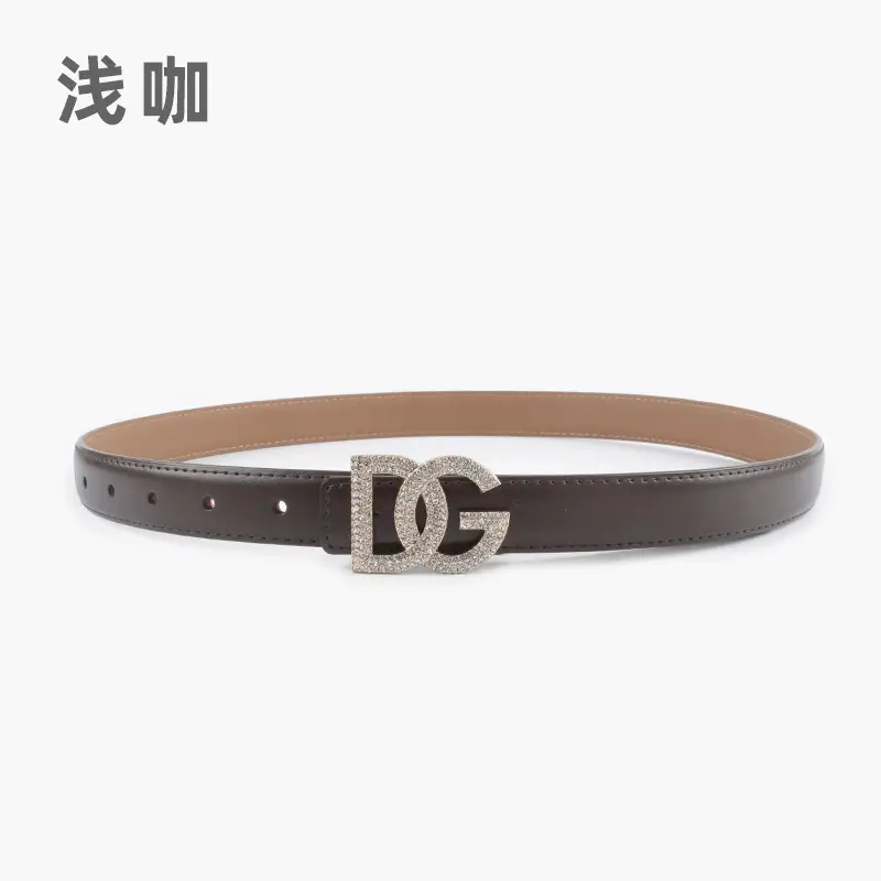 Women's White Rhinestone Belt All-Match Casual Pants - Image 19