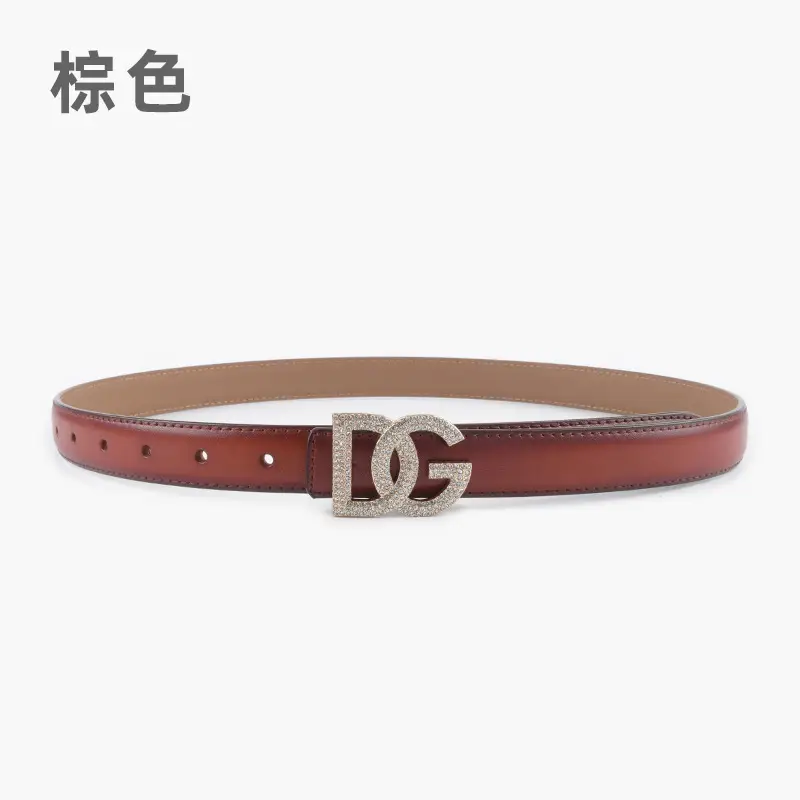 Women's White Rhinestone Belt All-Match Casual Pants - Image 20