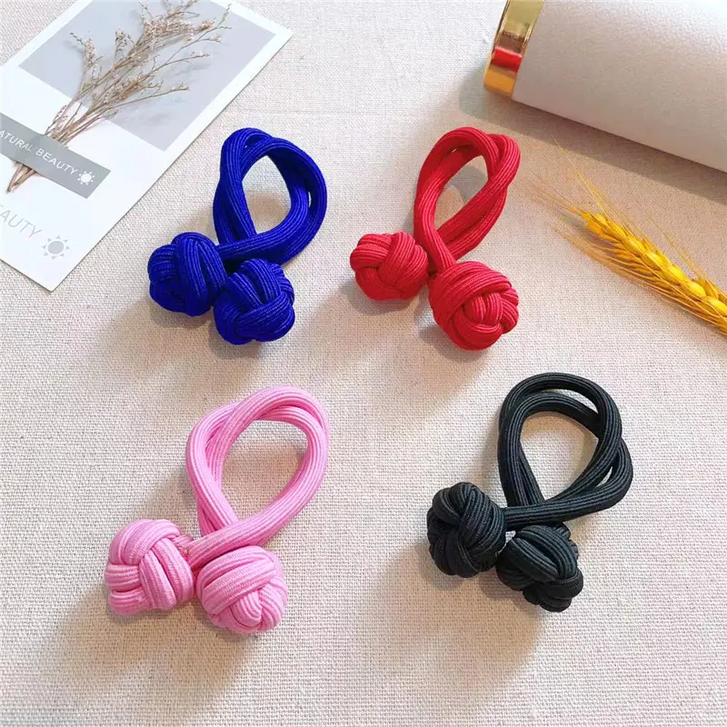 Walnut Knot Hair Band High Elastic Double Thick Wholesale — feature 14