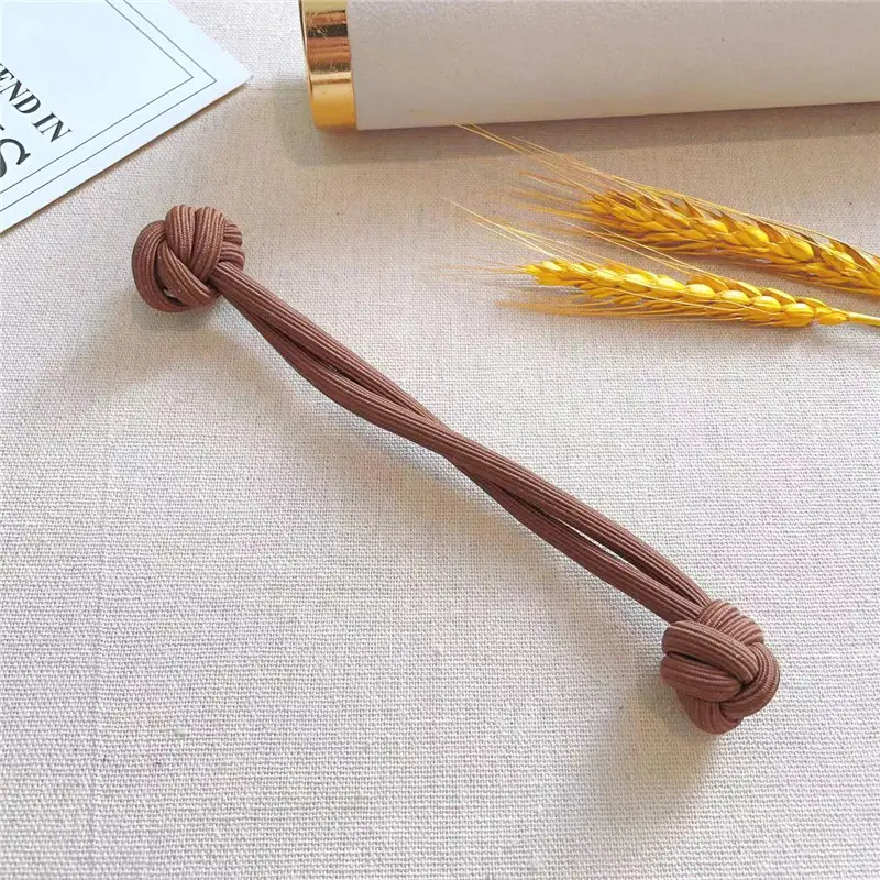 Walnut Knot Hair Band High Elastic Double Thick Wholesale - Image 3