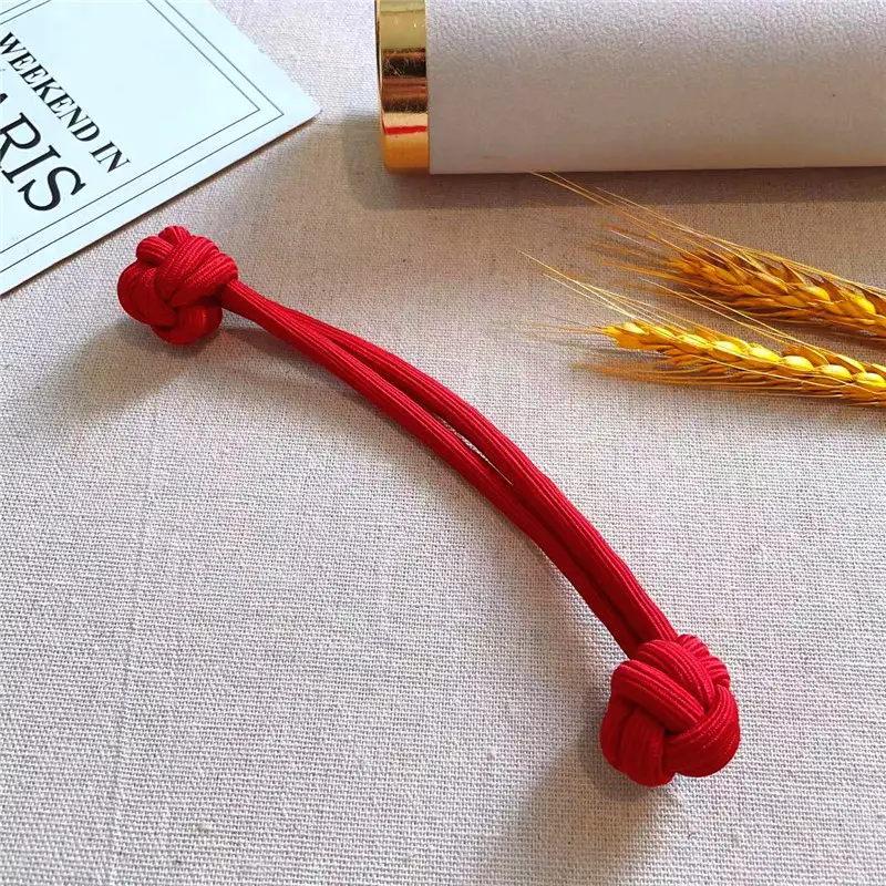 Walnut Knot Hair Band High Elastic Double Thick Wholesale - Image 4