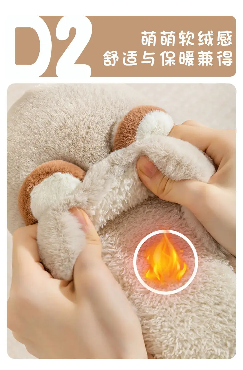 Women Winter Plush Slippers Thick Soled Non-Slip — feature 6