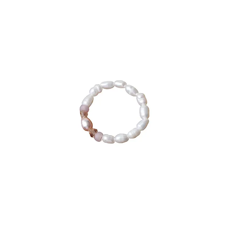 Natural Pearl Adjustable Ring for Women Men - Image 6