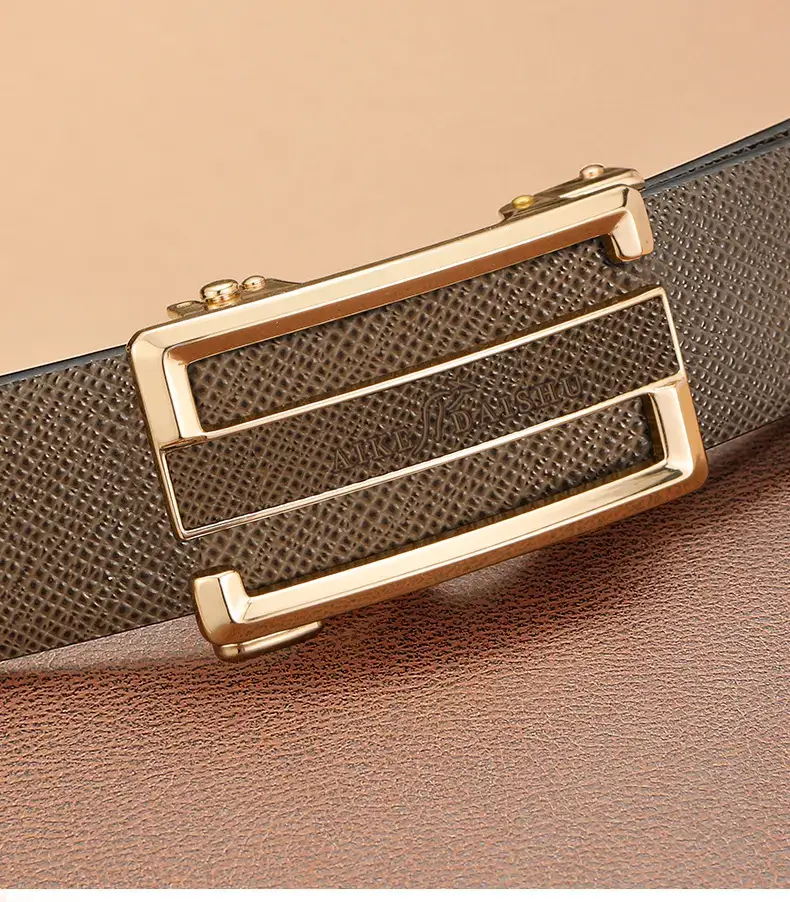 Men's Genuine Leather Automatic Buckle Belt β feature 20