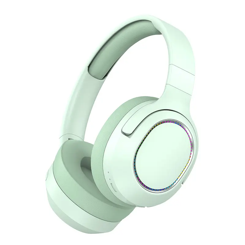 Wireless Bluetooth Headset with RGB Light & Bass - Image 3