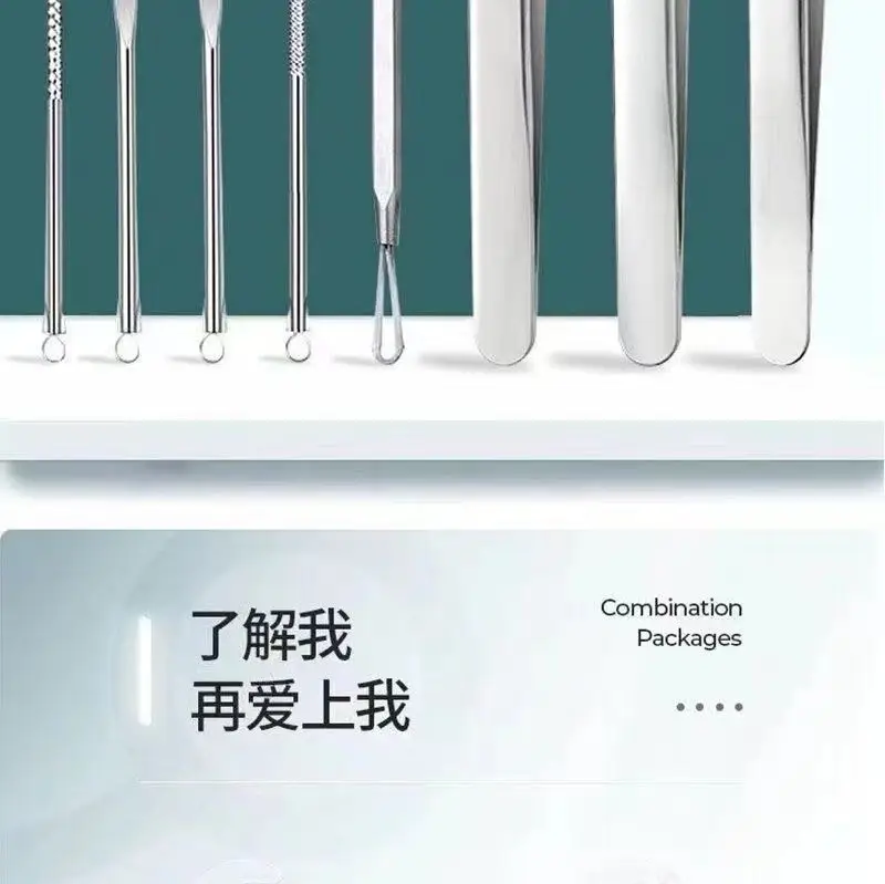 Precision Acne Clip Needle Tweezers Set for Deep Cleaning — feature 2