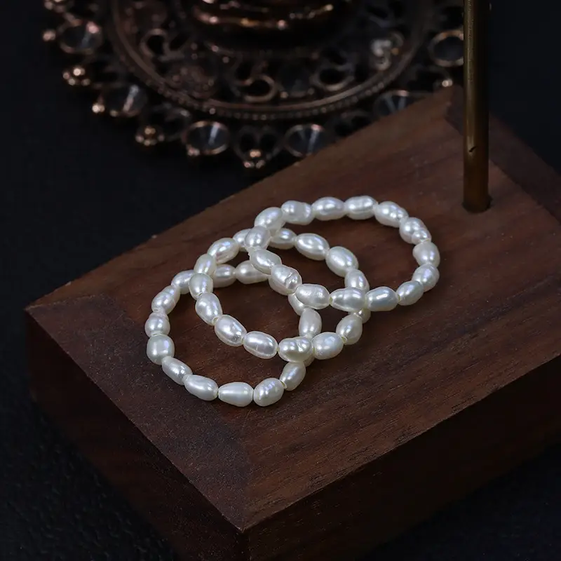 Pearl Ring Natural Freshwater Pearl All-match - Image 5