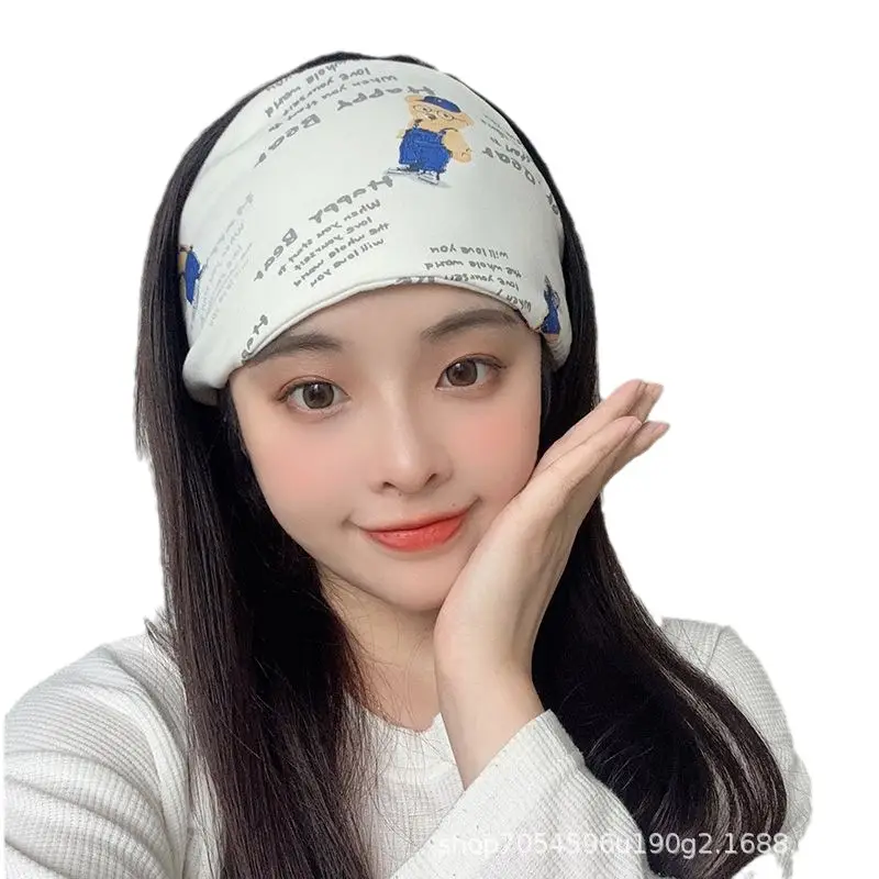 Autumn Winter Pure Cotton Maternity Headscarf Hat
