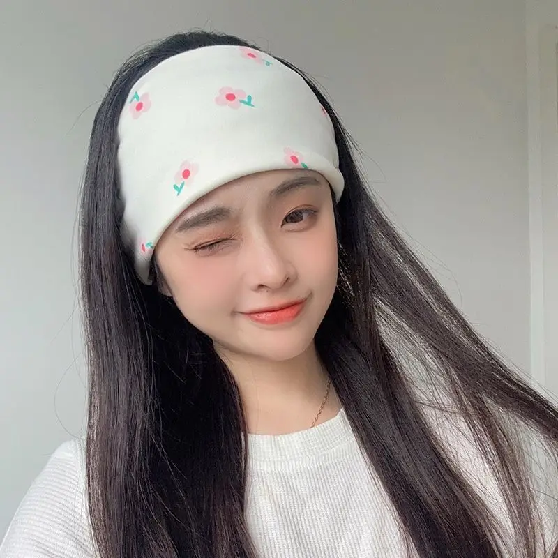 Autumn Winter Pure Cotton Maternity Headscarf Hat — feature 11