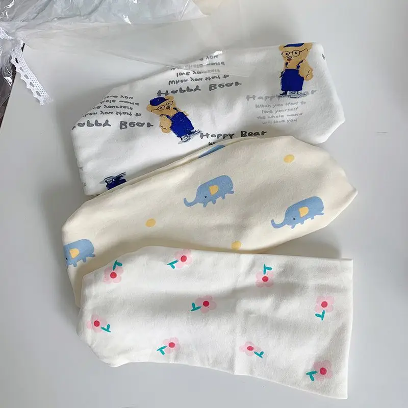 Autumn Winter Pure Cotton Maternity Headscarf Hat — feature 6
