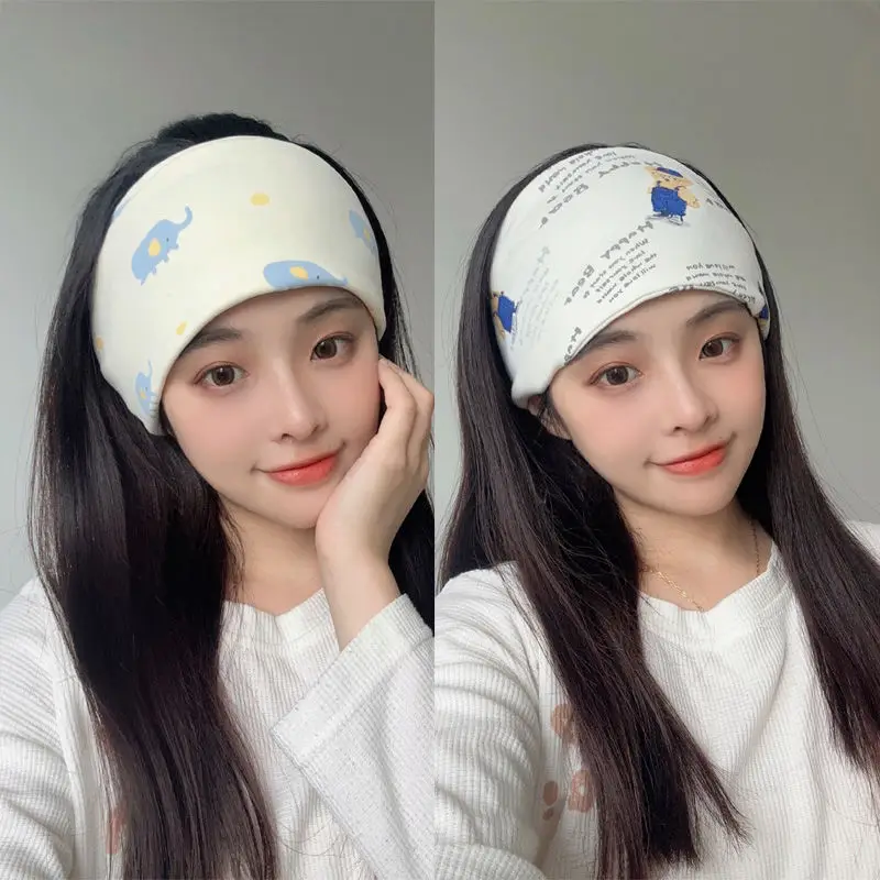 Autumn Winter Pure Cotton Maternity Headscarf Hat