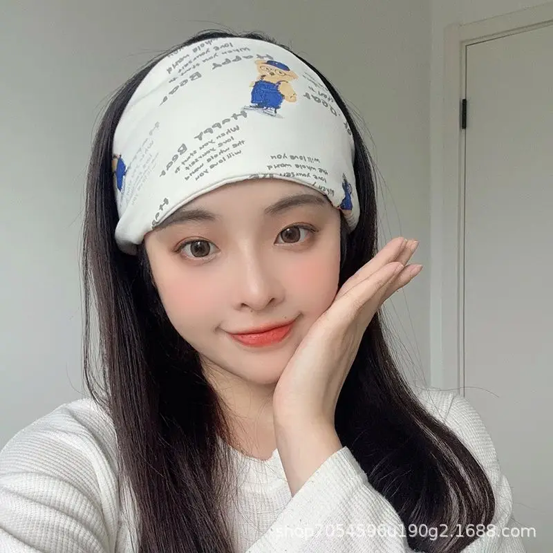 Autumn Winter Pure Cotton Maternity Headscarf Hat