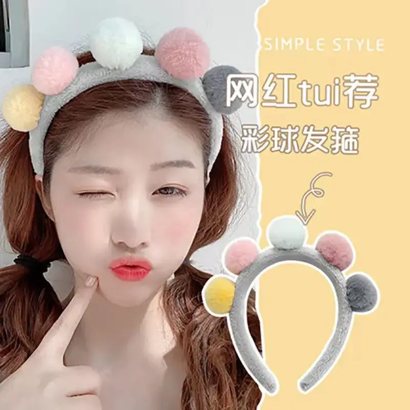 Xingdelu Cute Rabbit Ears Headband Set of 4 - Image 33