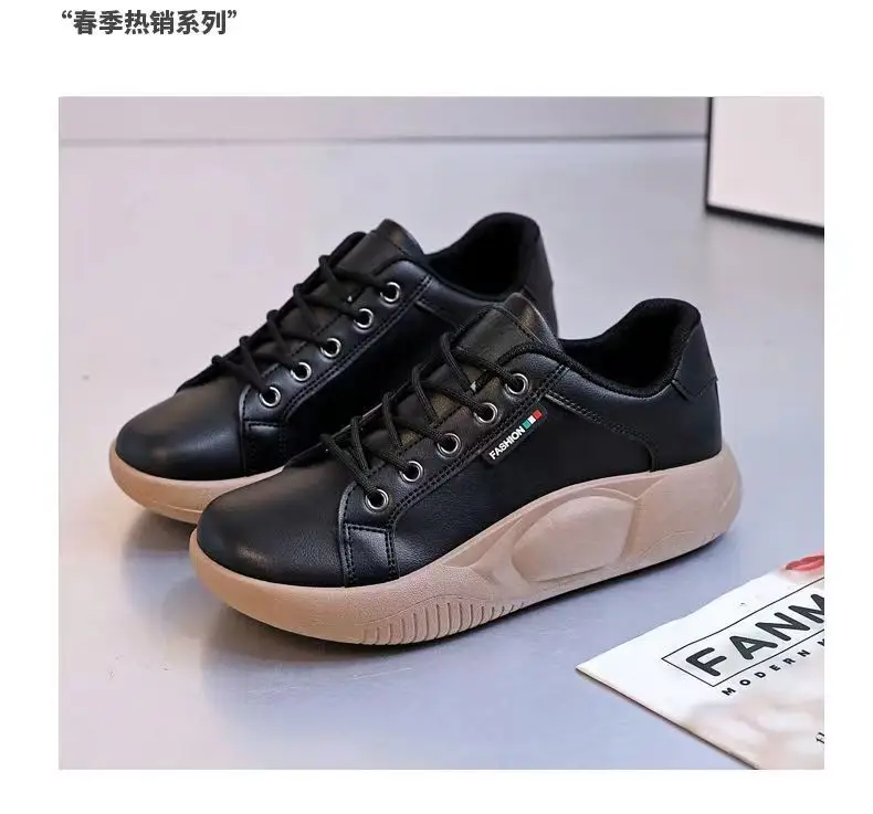 White Low-Top Casual Sneakers for Girls 2025 — feature 3