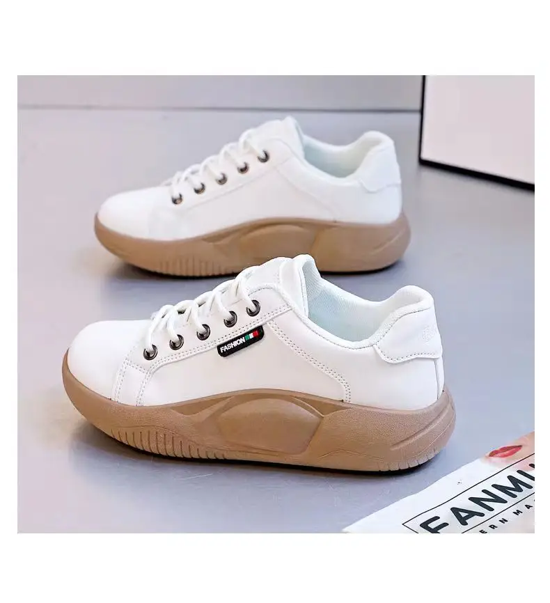 White Low-Top Casual Sneakers for Girls 2025 — feature 5