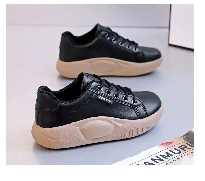 White Low-Top Casual Sneakers for Girls 2025 — feature 9