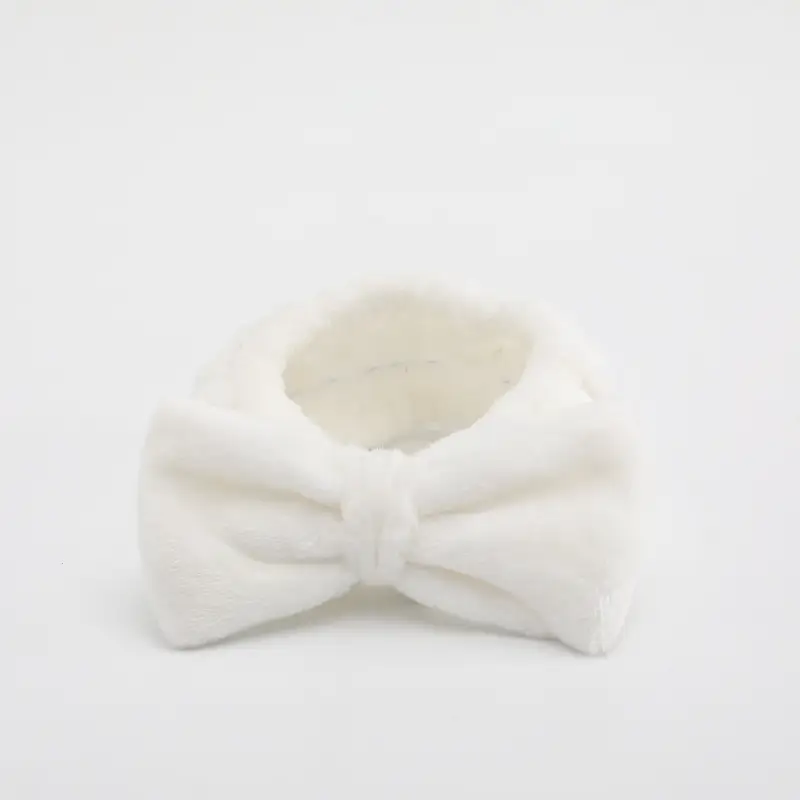 Pink Fleece Hair Bands for Face Mask & Makeup - Image 8