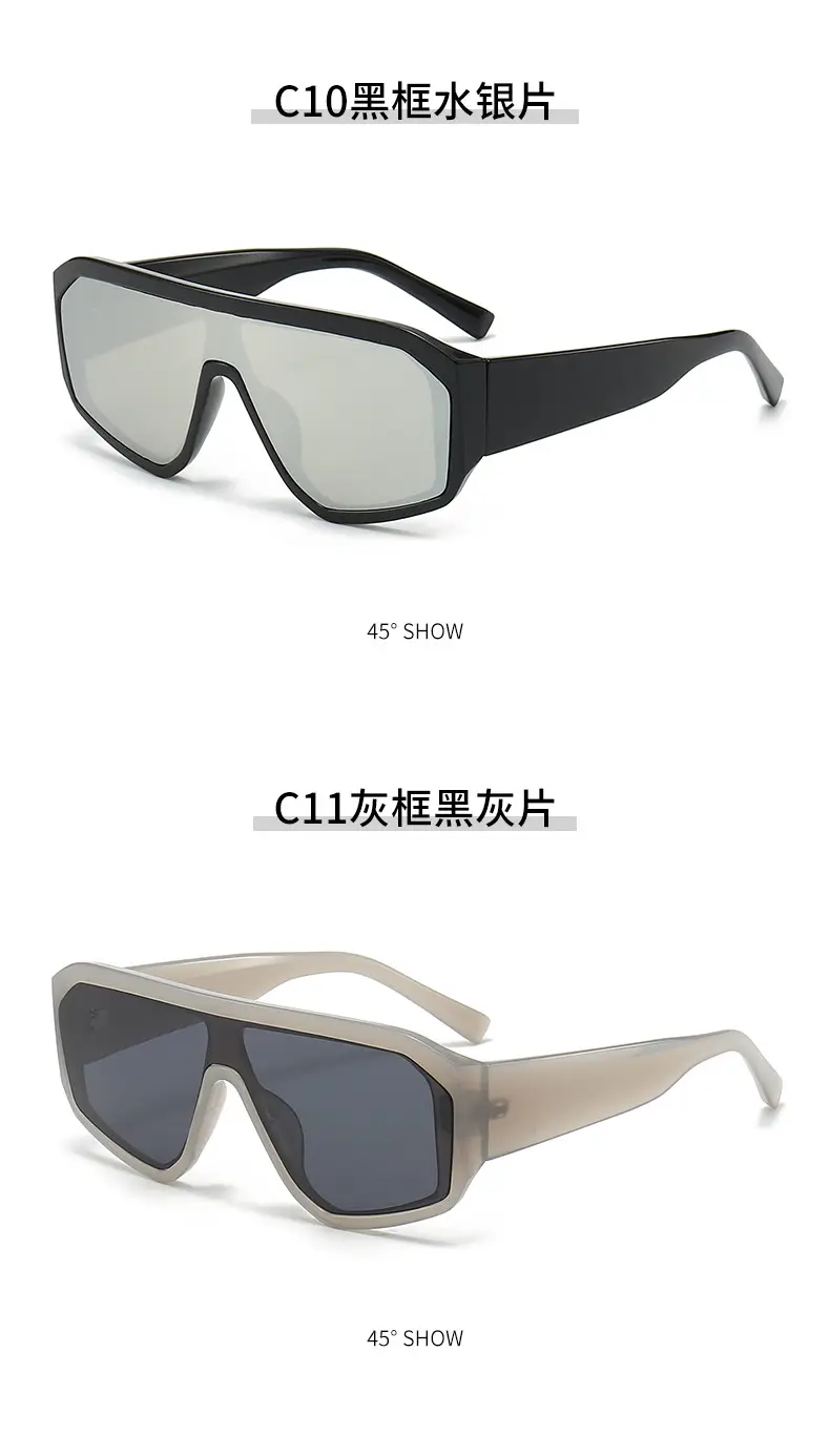 Green Large Frame Sunglasses for Women Party Wear — feature 14