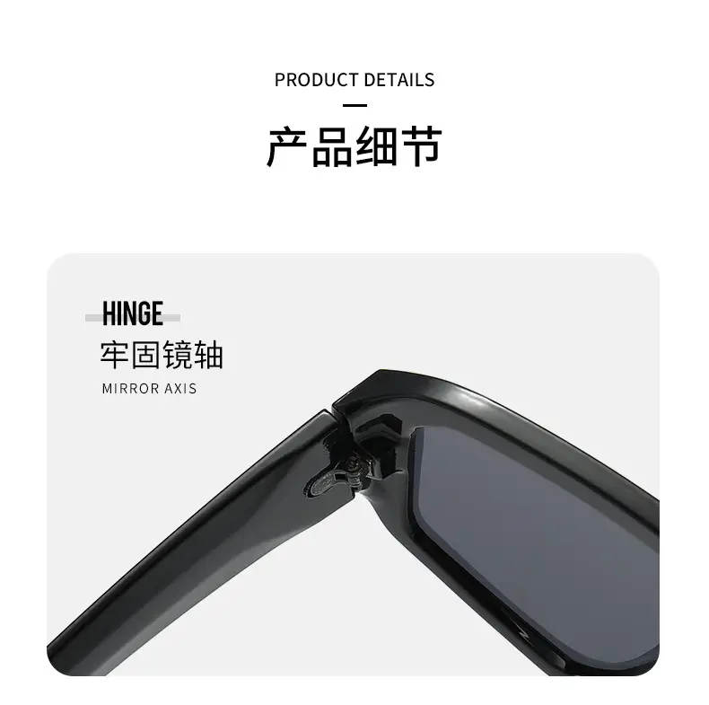 Green Large Frame Sunglasses for Women Party Wear — feature 3