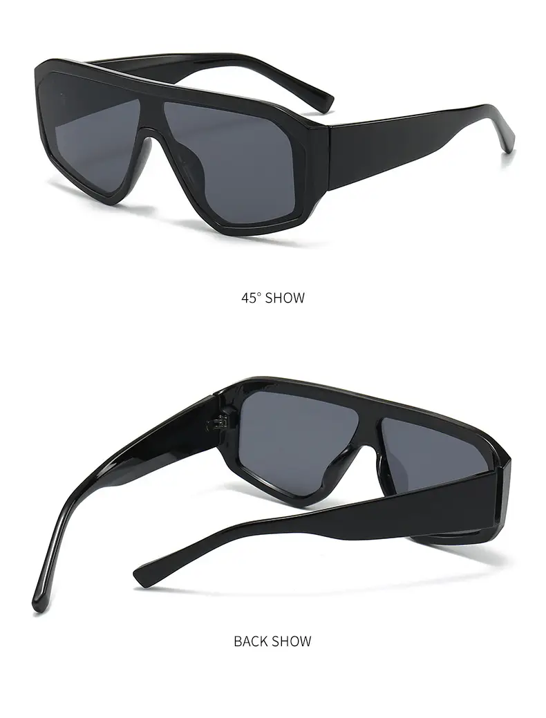 Green Large Frame Sunglasses for Women Party Wear — feature 9