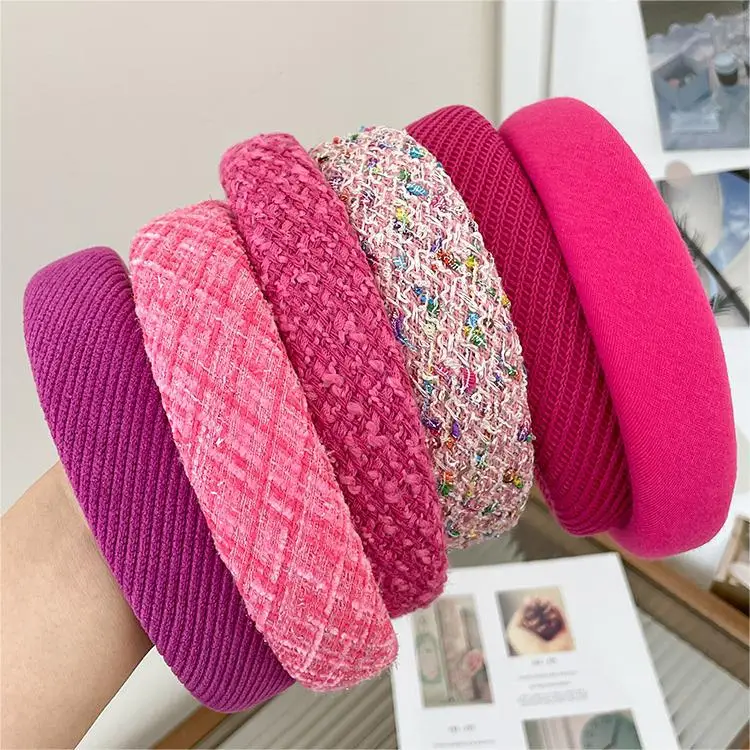 Pink Skull Top Hair Grottoes Headband for Girls