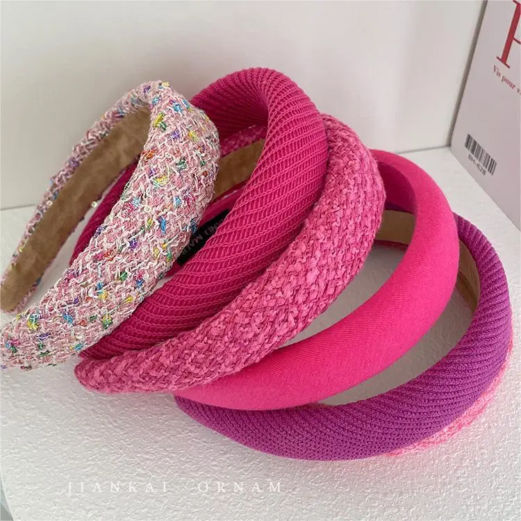 Pink Skull Top Hair Grottoes Headband for Girls