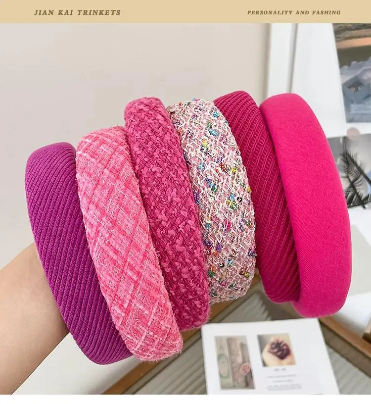 Pink Skull Top Hair Grottoes Headband for Girls — feature 1