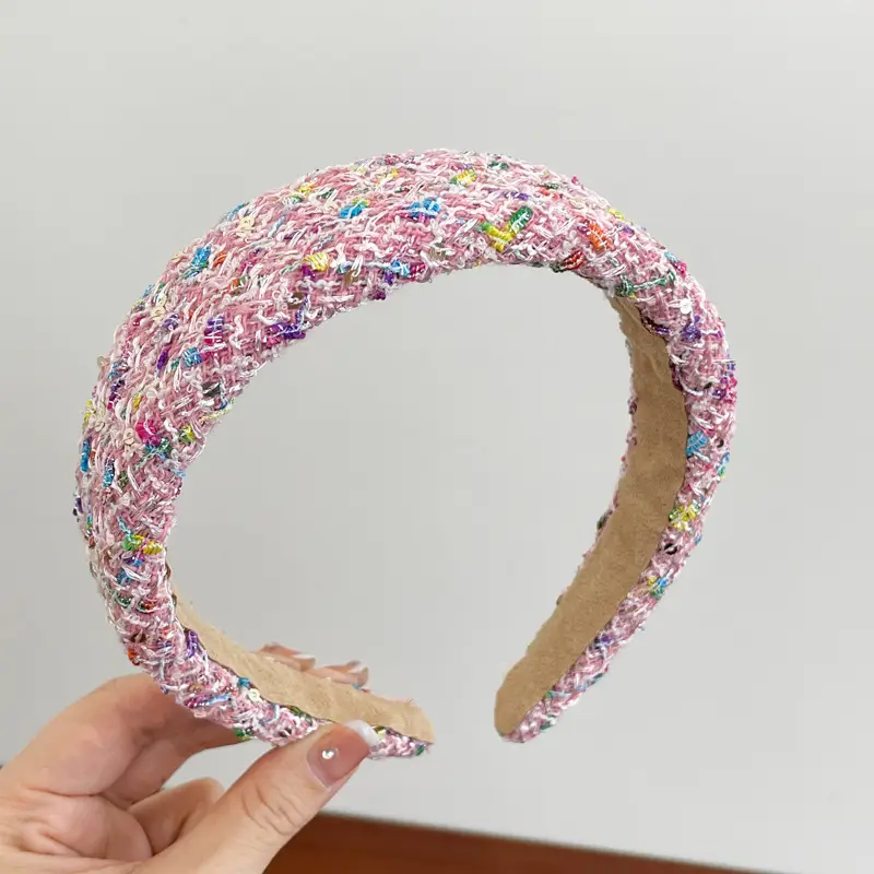 Pink Skull Top Hair Grottoes Headband for Girls