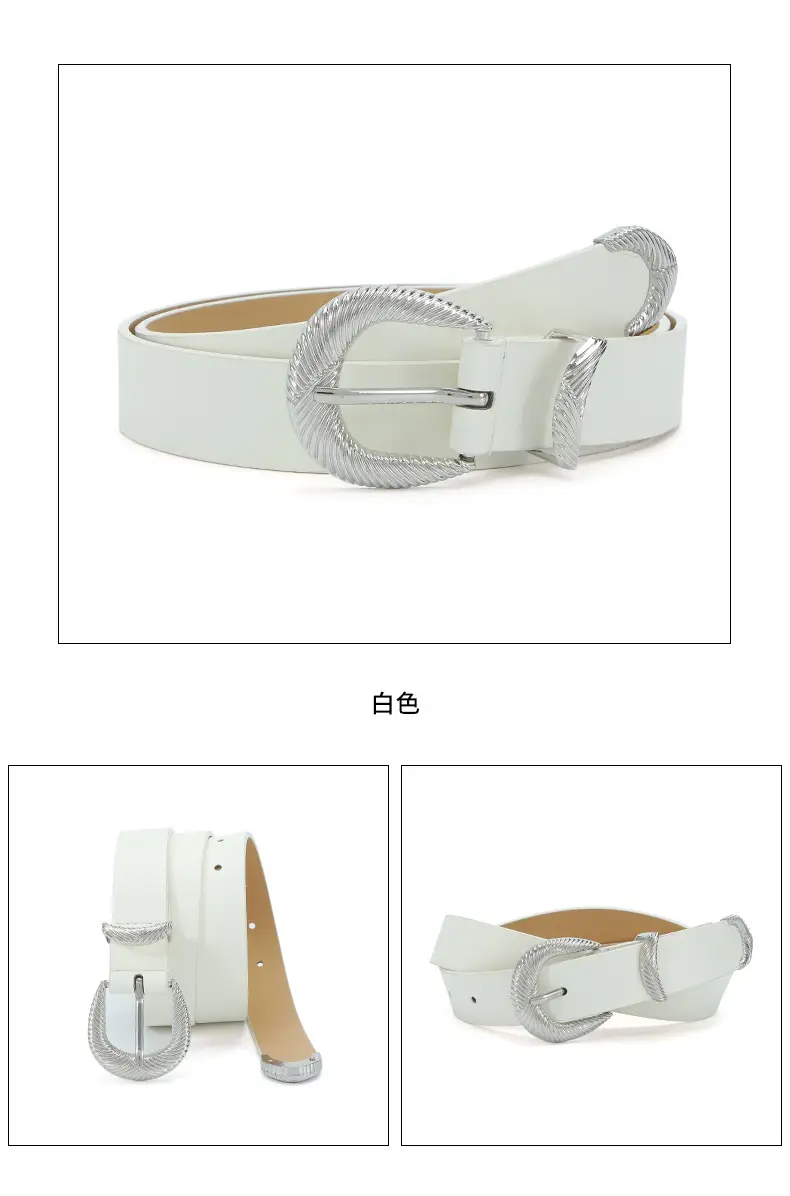 Black Rhinestone Belt Buckle Set for Women — feature 47