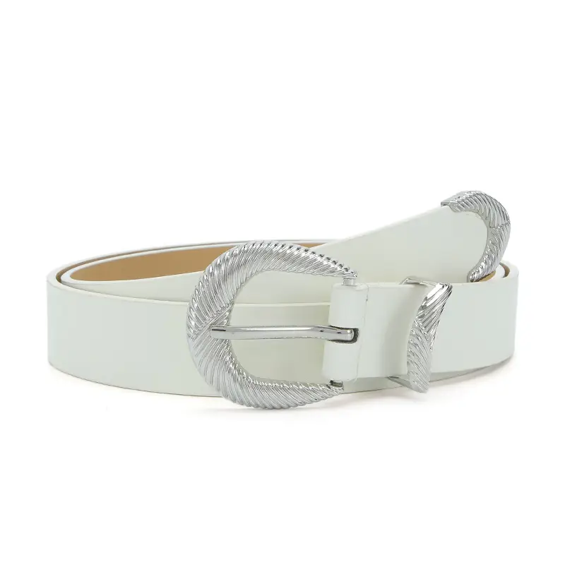 Black Rhinestone Belt Buckle Set for Women