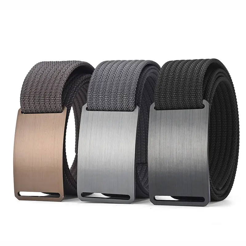 Aluminum Buckle Nylon Belt for Men - Image 8
