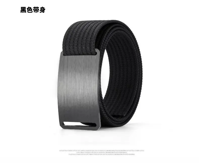 Aluminum Buckle Nylon Belt for Men β feature 6