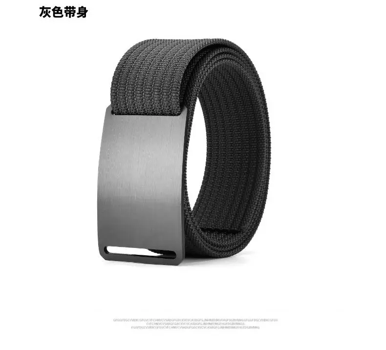 Aluminum Buckle Nylon Belt for Men β feature 8