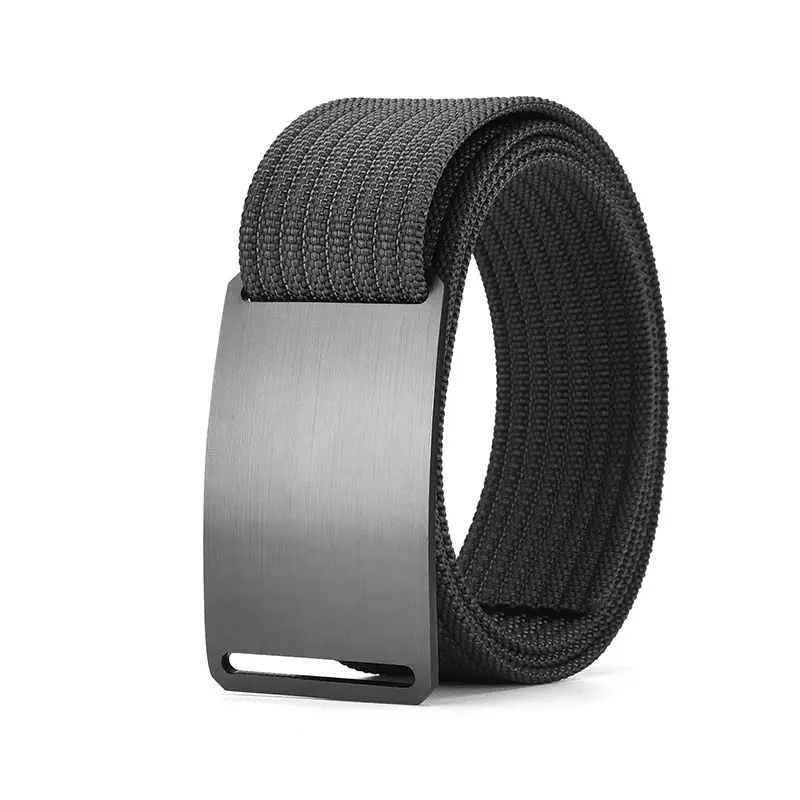 Aluminum Buckle Nylon Belt for Men