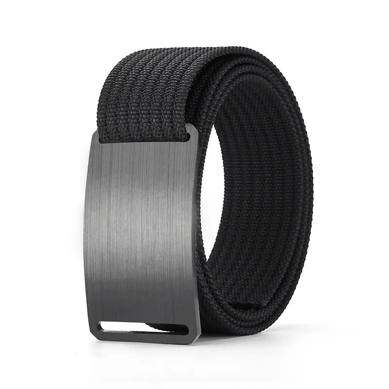 Aluminum Buckle Nylon Belt for Men - Image 2