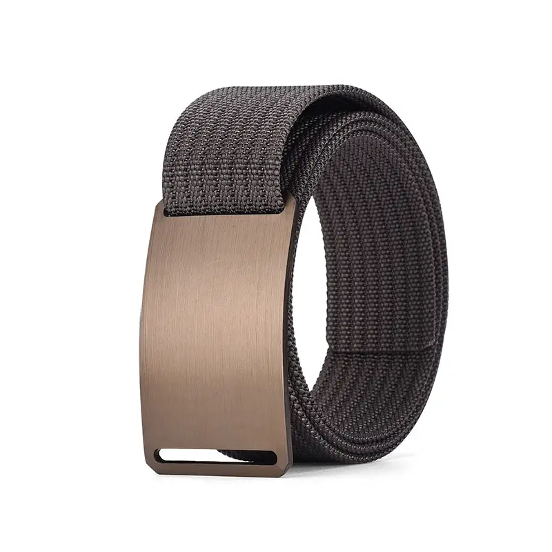 Aluminum Buckle Nylon Belt for Men - Image 3