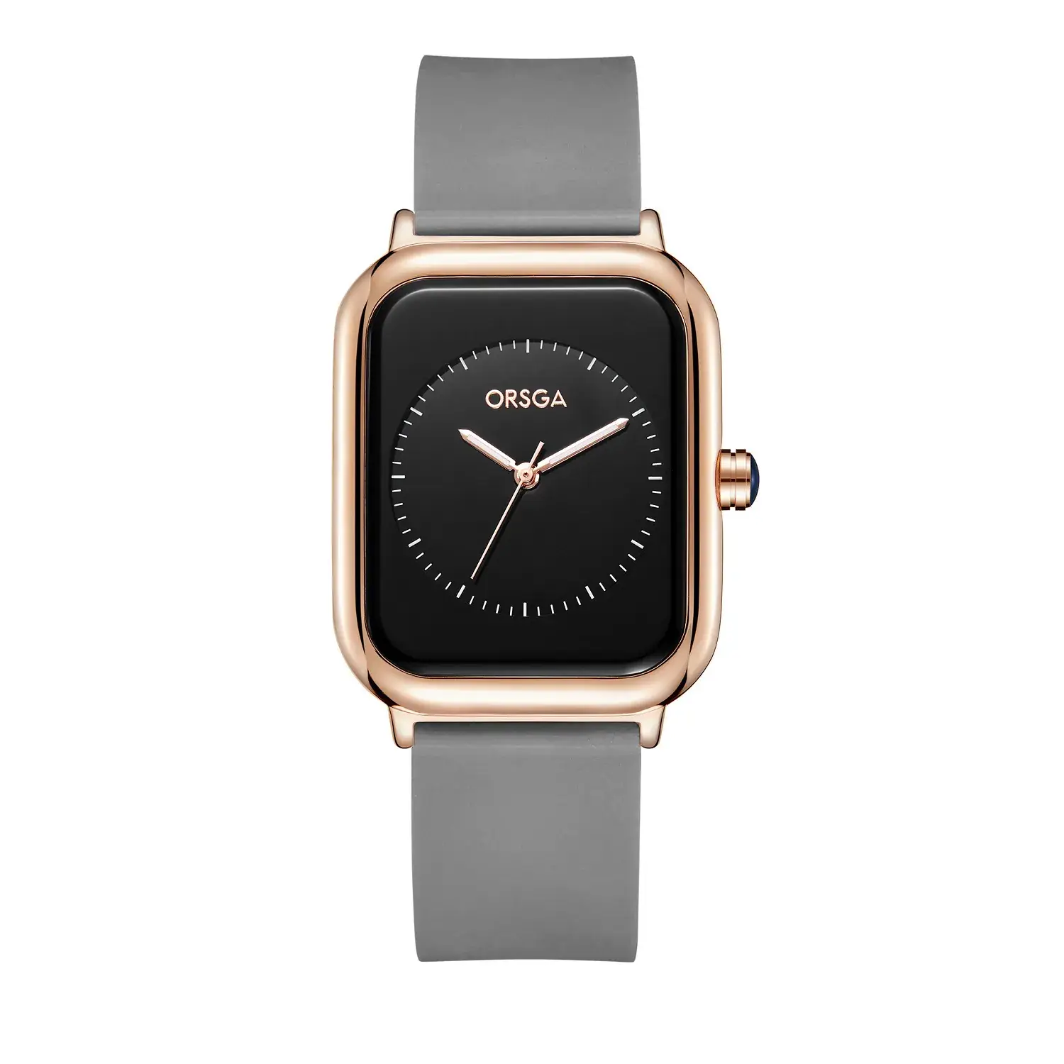 ORSGA Women's Rose Gold Watch with White Strap - Image 24