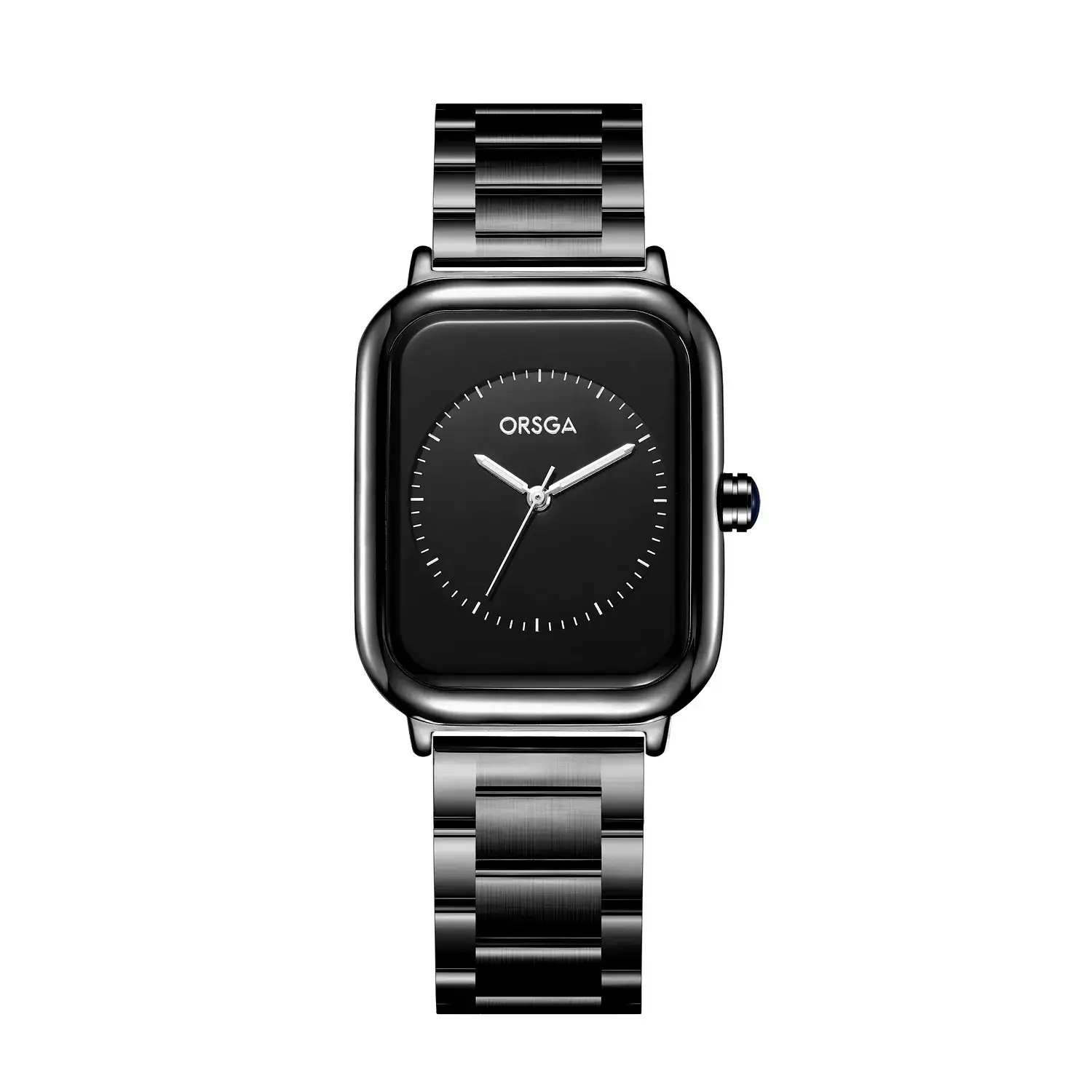 ORSGA Women's Rose Gold Watch with White Strap - Image 9