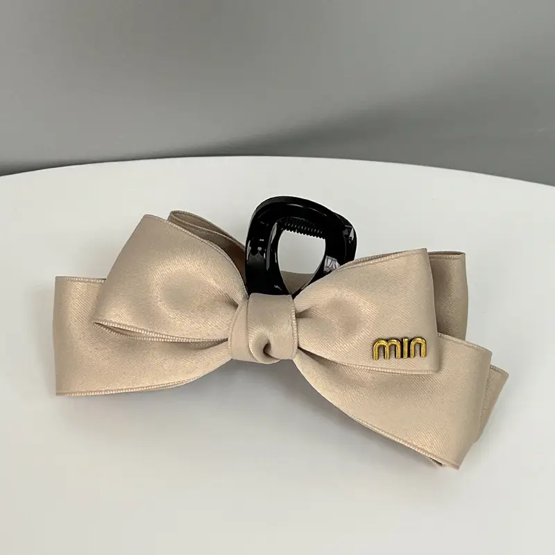 Black Korean Bow Clip for Women Hair Accessories — feature 6