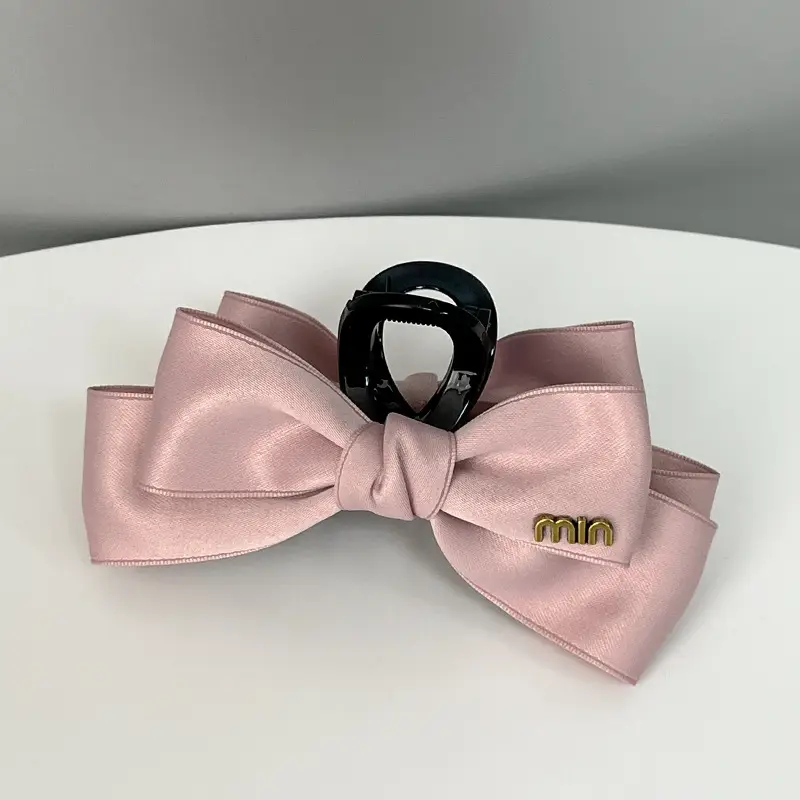Black Korean Bow Clip for Women Hair Accessories — feature 8