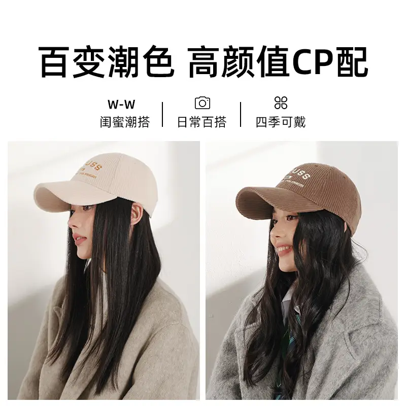 Women Fleece Beaded Cap Autumn New - Image 7