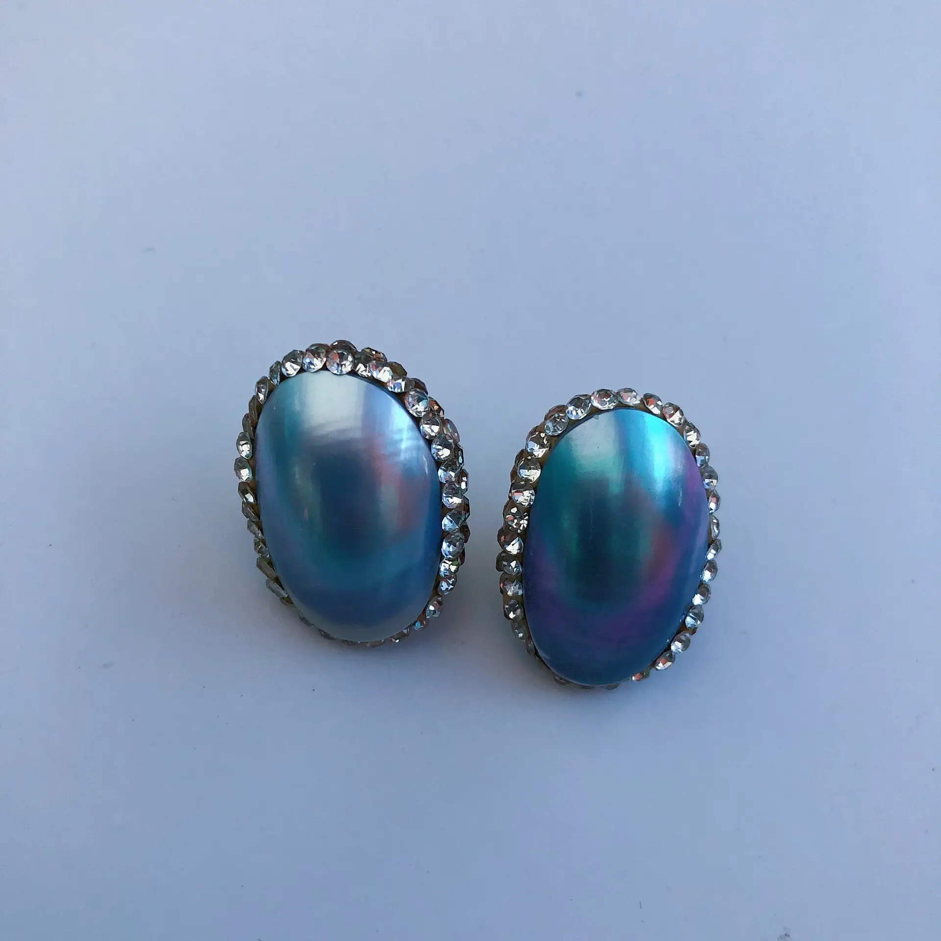 Natural Deep Sea Mabei Jewelry Set for Women