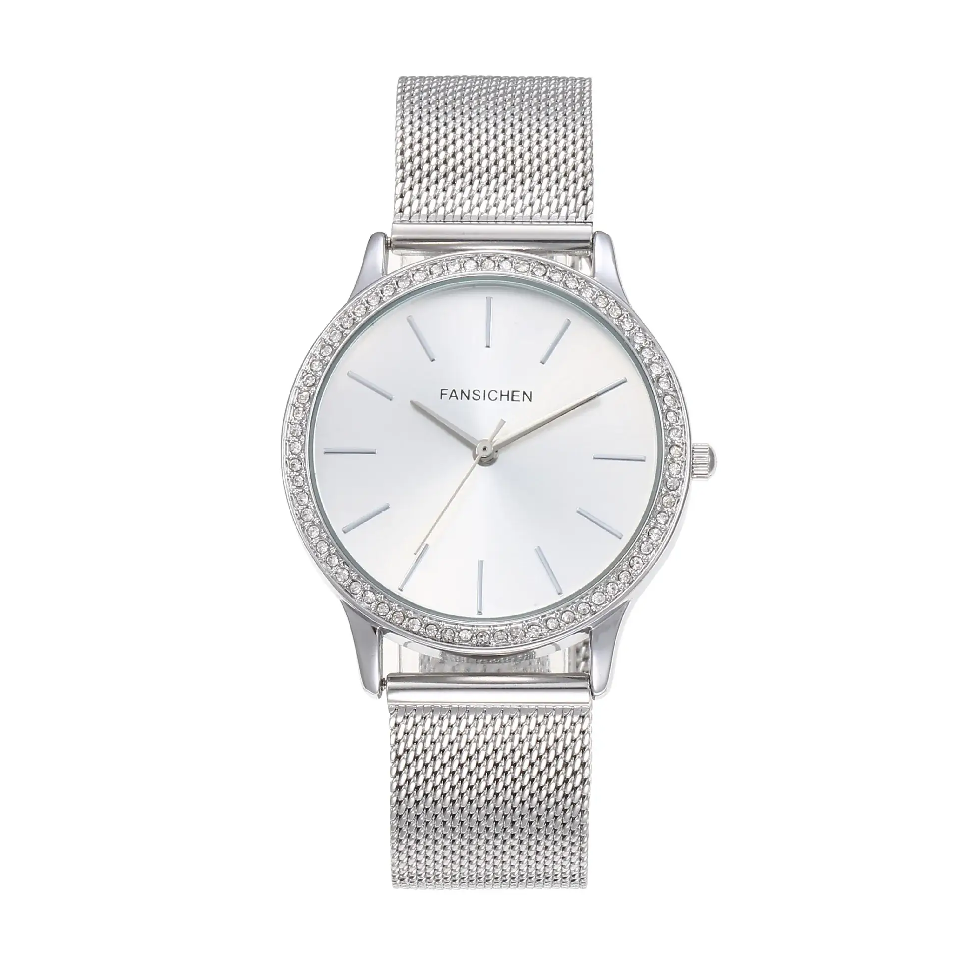 Women's Waterproof Cross-Border Watch with Crystal Band - Image 6