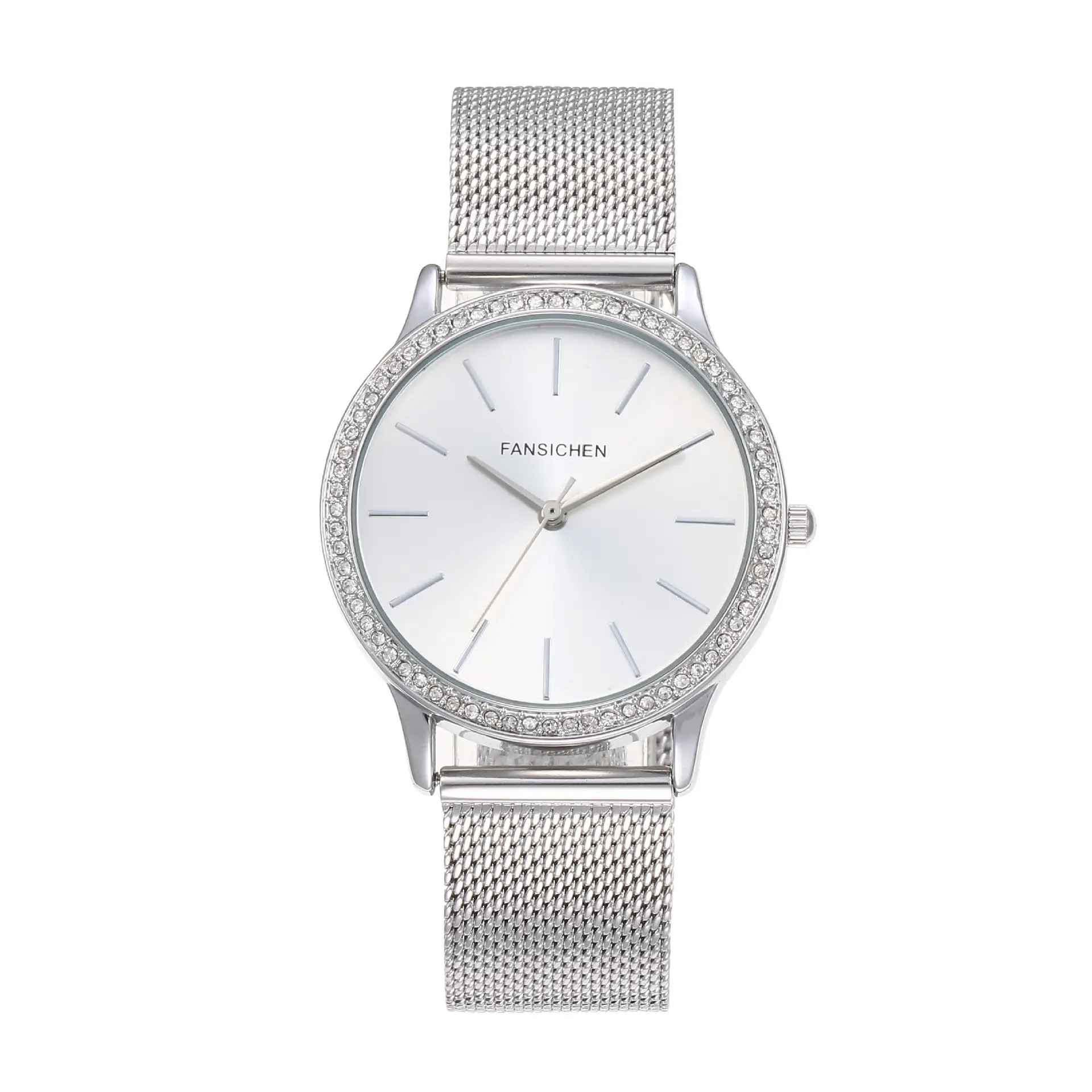 Women's Waterproof Cross-Border Watch with Crystal Band — feature 4
