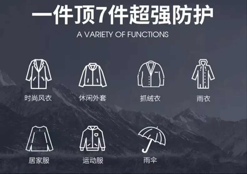 Outdoor Assault Coat Waterproof Windproof Black Green — feature 14