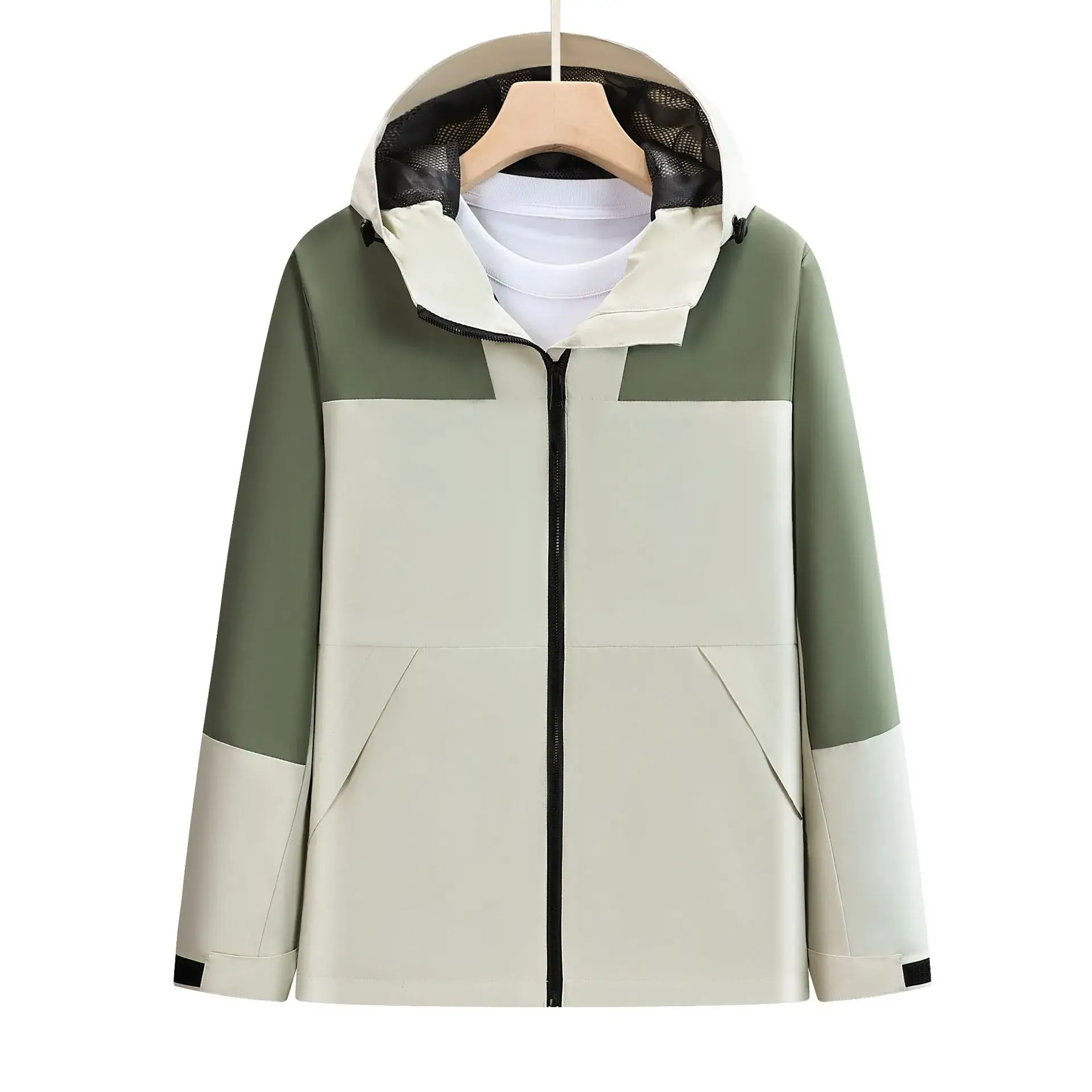Outdoor Assault Coat Waterproof Windproof Black Green - Image 10