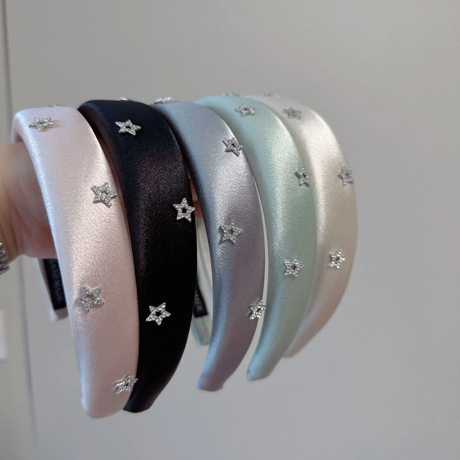 Satin Star Headband Set of 3 High End Sponge — feature 20